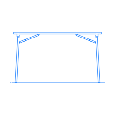 Furniture Outdoor Tables Ikea Torparo Outdoor Folding Table Large Svg Line Art, Free Vectors File